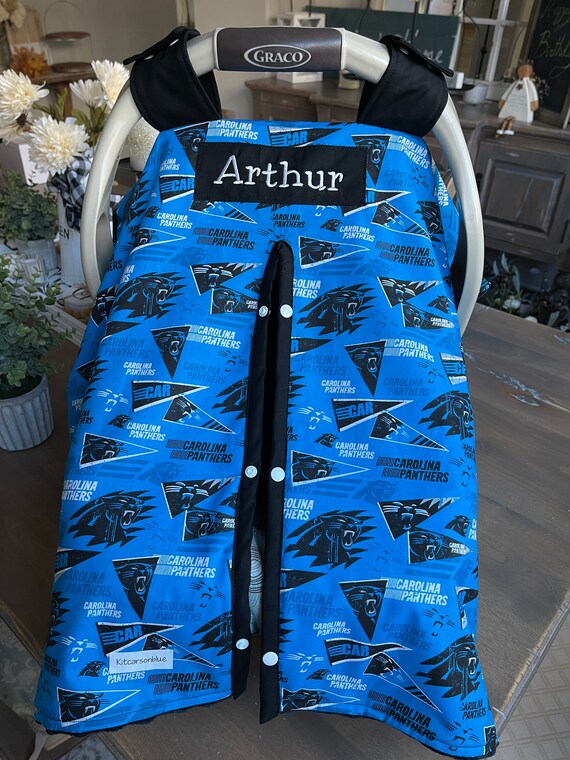 Baby Car Seat Covers NC Panthers Team Baby Carseat Cover and