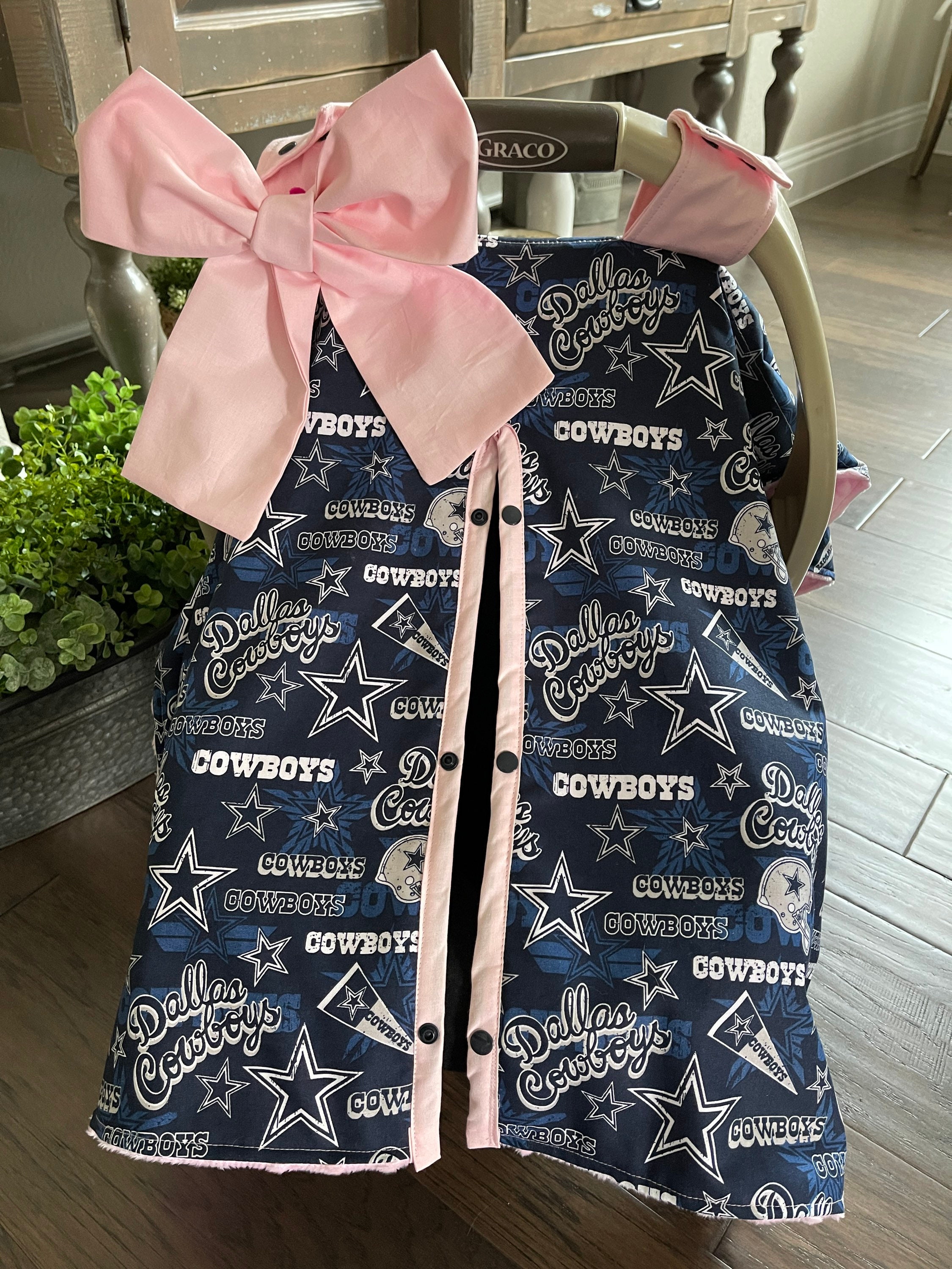 Dallas cowboys baby top car seat covers