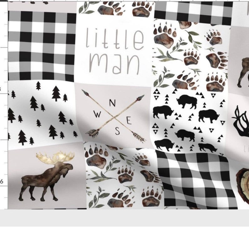 Cute Baby Car Seat Canopy Cover Little Man Woodland Animal Etsy