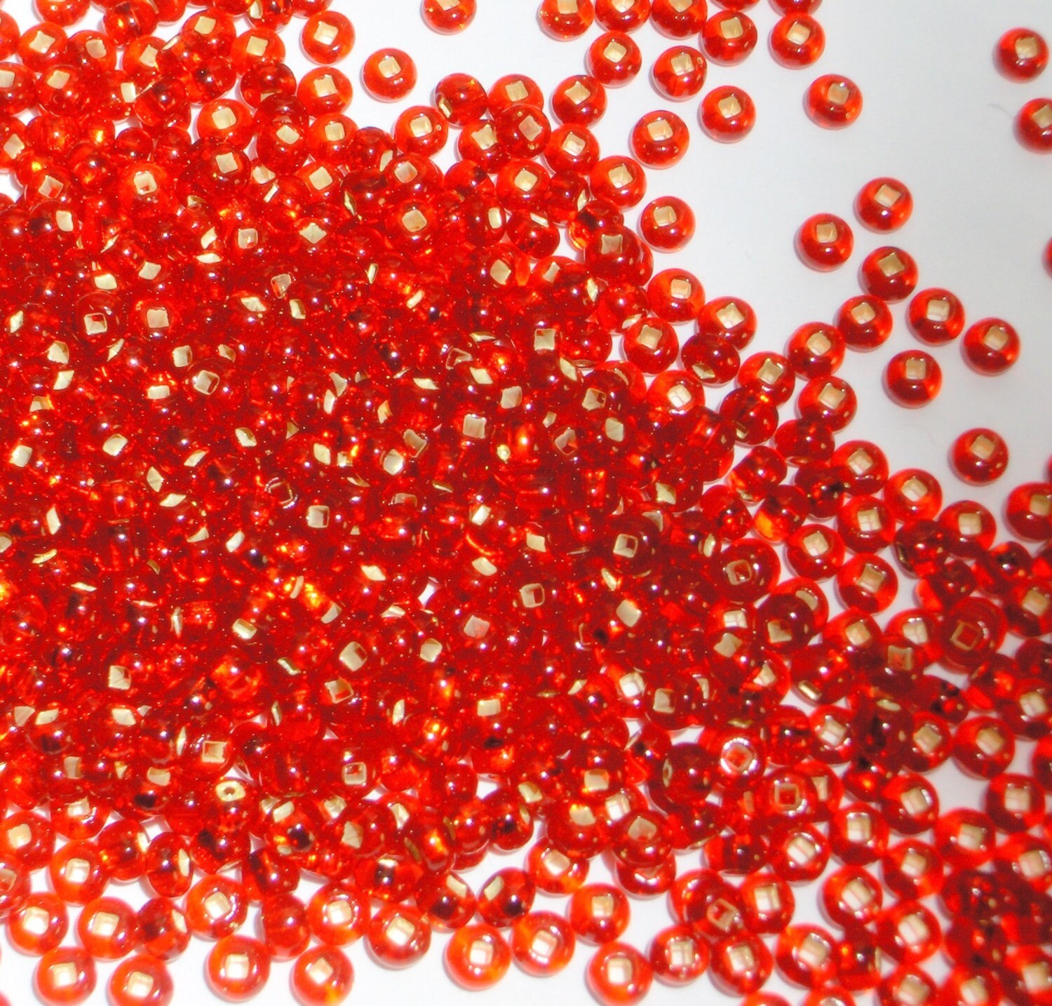 Red Glass Beads 2mm Seed Beads 2mm Red Beads Small Red Etsy