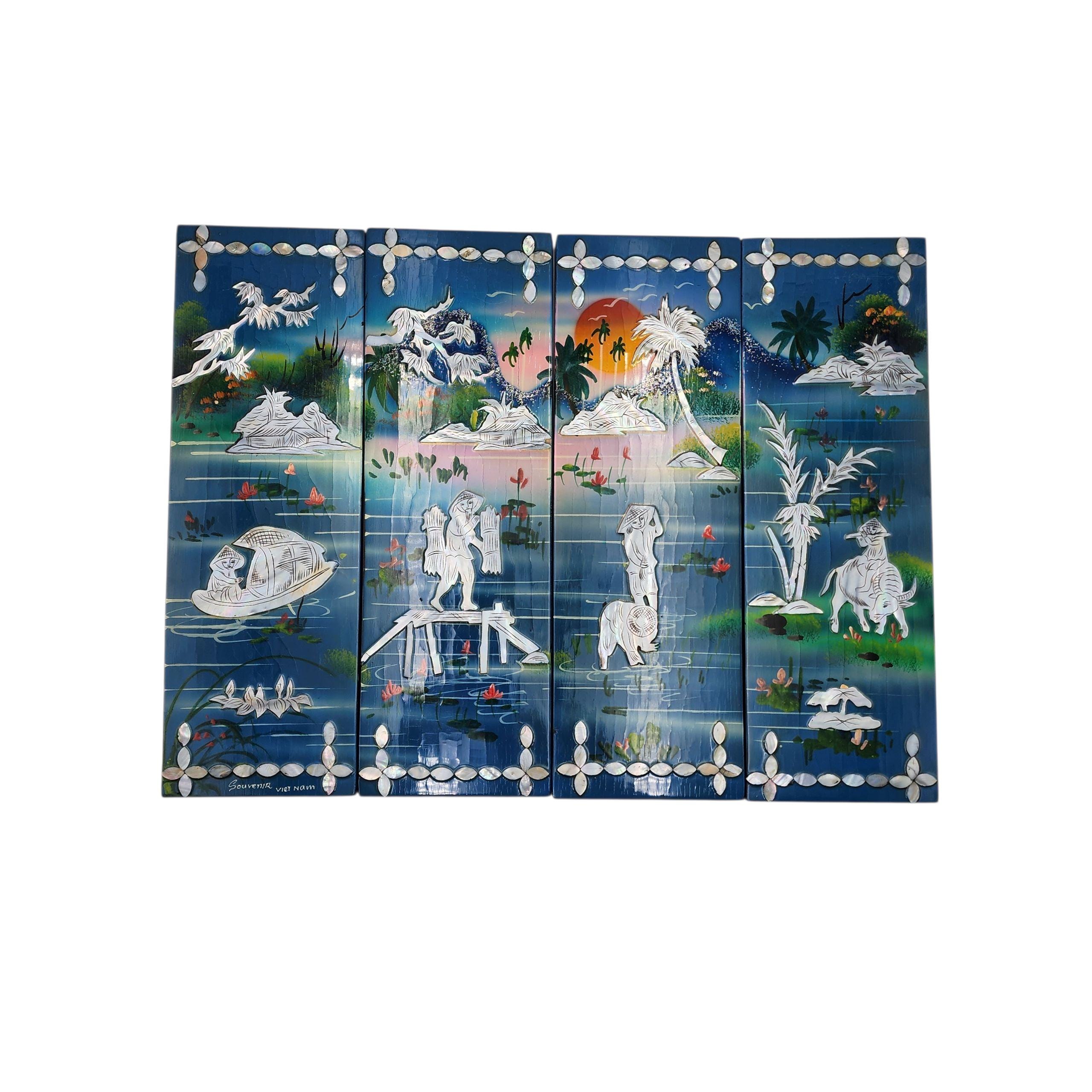 Vietnamese lacquer art - Etsy 日本
