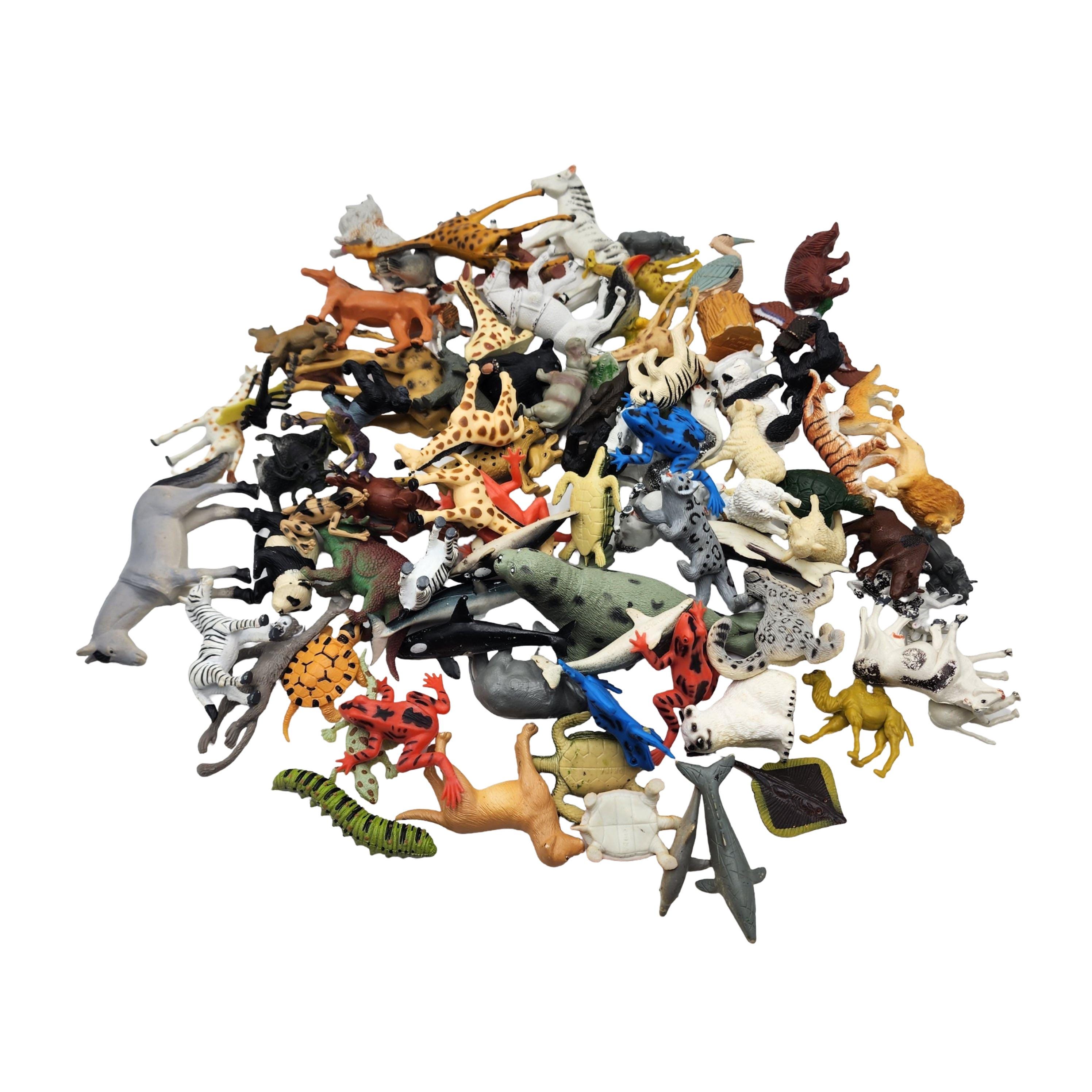 【L様・ご確認】アンリ人形15㎝【Talking to the Animals】 Vintage 90s Safari LTD K&M International China Miniature Plastic