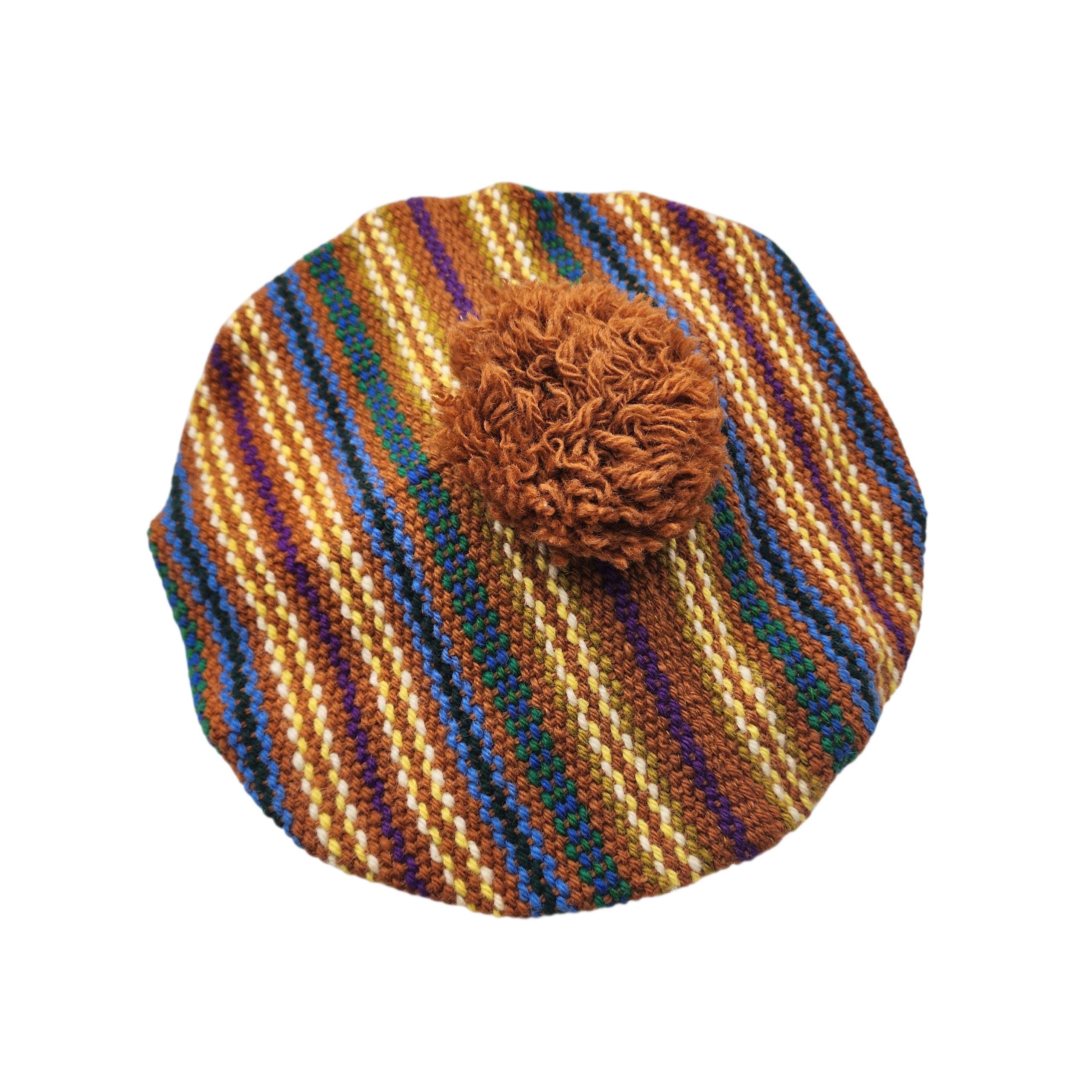 70s Pom Pom Beret - Etsy Canada display picture 2
