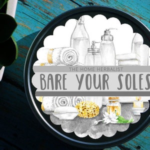 Bare Your Soles Foot Balm 8oz
