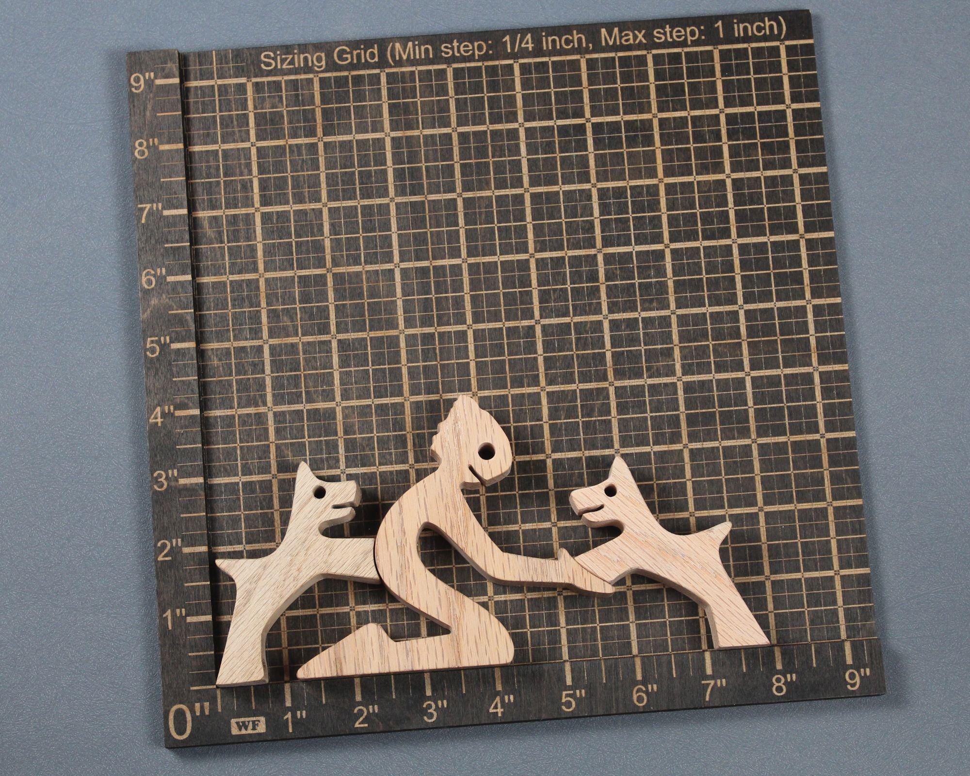 素朴な木製の男の子と犬の彫刻：手作りのペット記念碑 - Etsy 日本