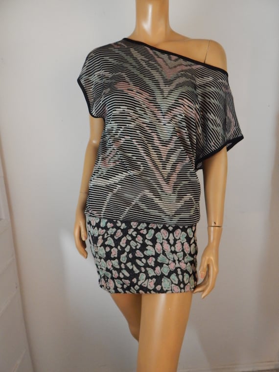 Missoni dress, with tags, viscose, cotton, nylon s