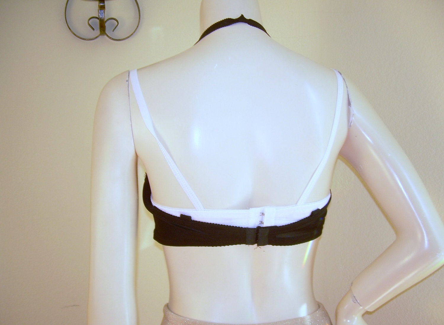 Hand Studded 36C Bra in Rocker Style Etsy