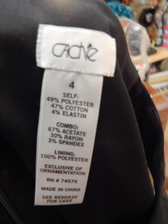 Cache Black corset dress cache - image 4