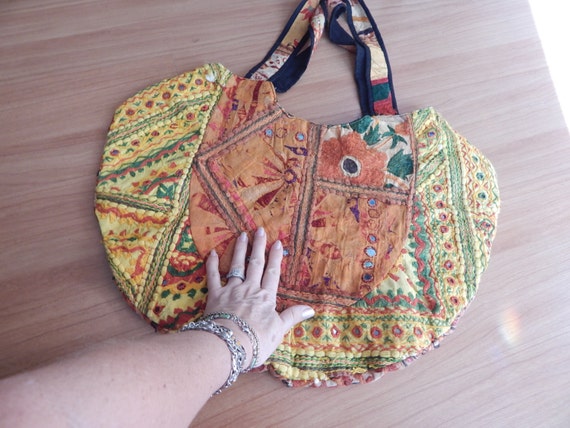 thai embroidered bag, Tribal bag,  Banjara Bag, B… - image 3