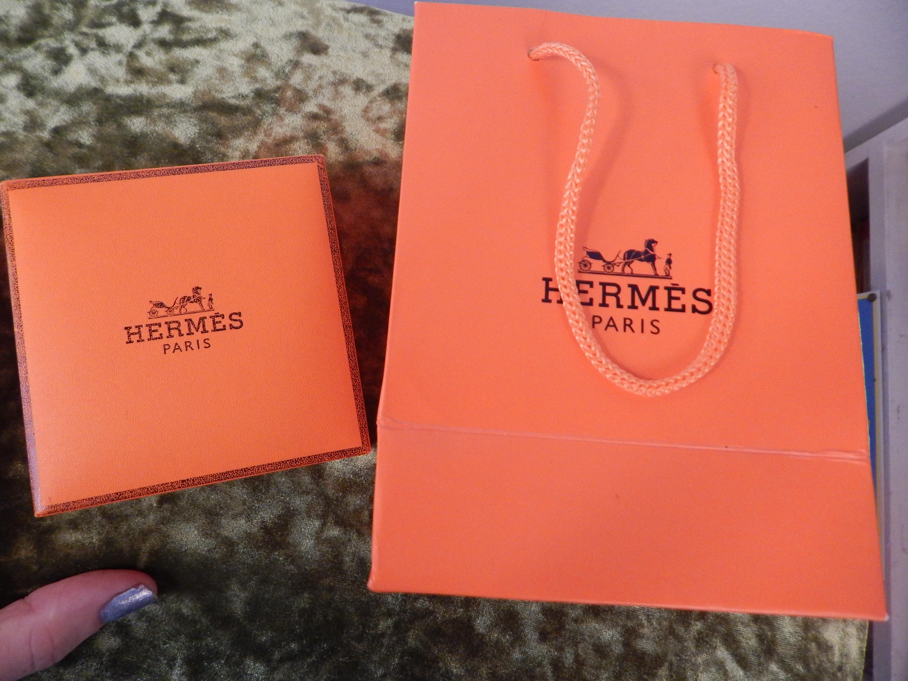 Hermes Box Paper Bag Hermes Vintage Packaging, Bag And Box Box Not