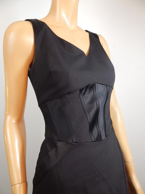 Cache Black corset dress cache - image 1