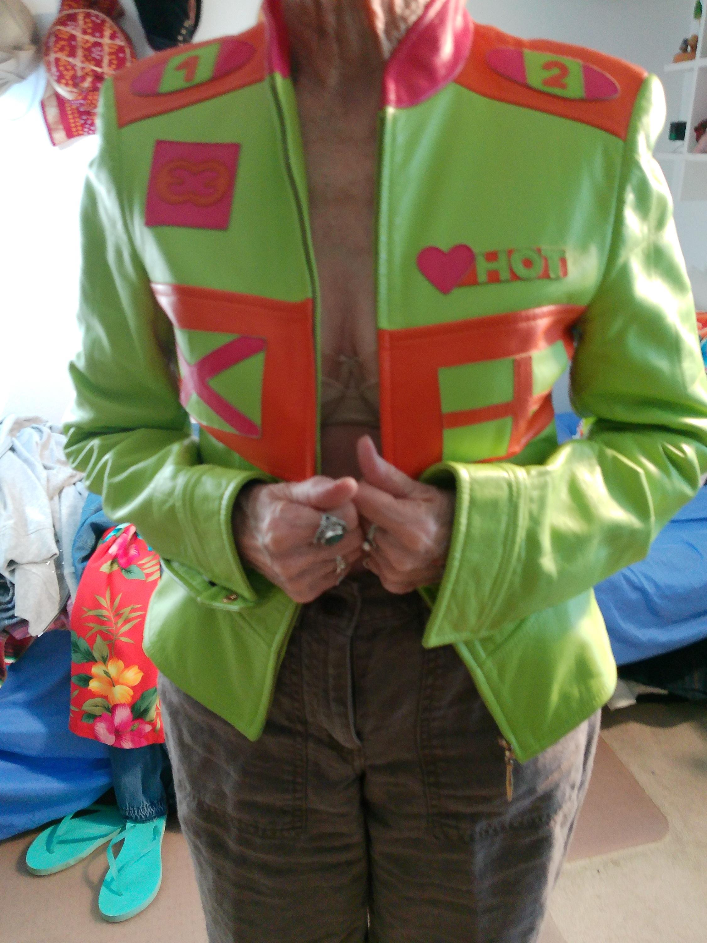 Escada Leather Jacket - Etsy