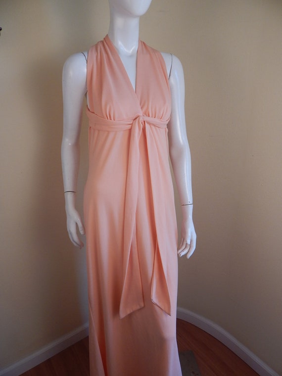 Vintage summer Dress,  1960s dress,Retro halter, d