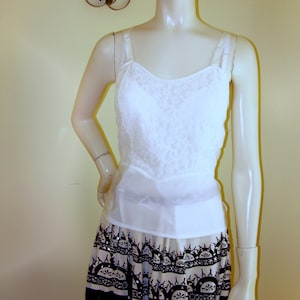 Womens Vintage Camisole, half slip,  Barbizon brand, Size 14, Lingerie