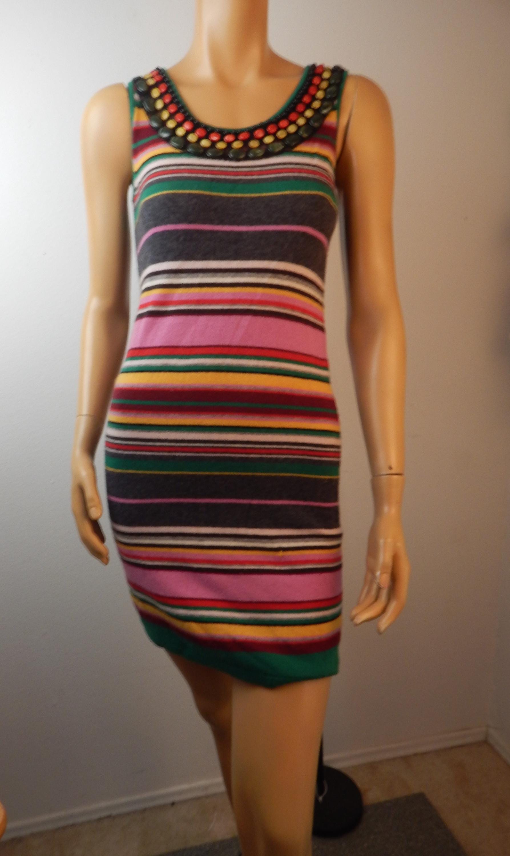 Catherine Malandrino Beaded All Cashmere Dress Bust 32-40 - Etsy