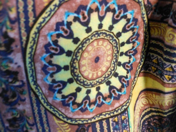 Womens cotton linen housedress, nightgown or robe… - image 4