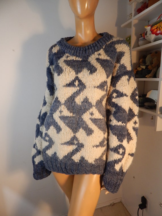 Mens Alpaca wool sweater, 100% wool, ecuador, Unwo