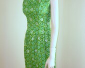 Vintage Beaded Dress Made in Hong Kong 1960s