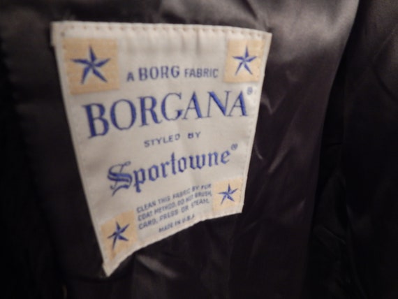 vintage faux fur womens coat, buffums brand , hug… - image 5