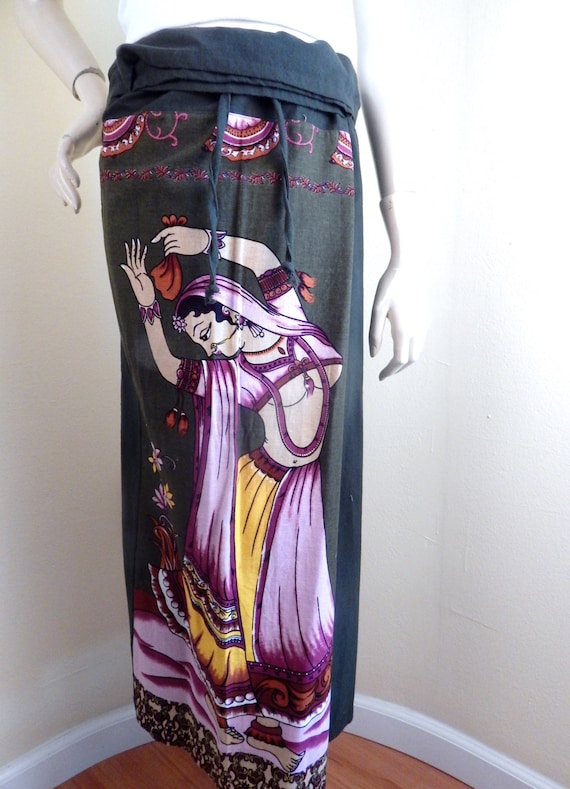 India goddess, yoga Wrap Skirt.PantS  From India, 