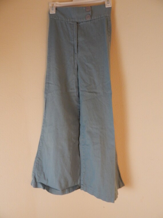 Authentic 70s jeans, girls size 1, high waisted j… - image 1