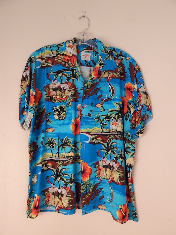 50s Hawaiian shirt - Gem 50s Hawaiian shirt - Gem