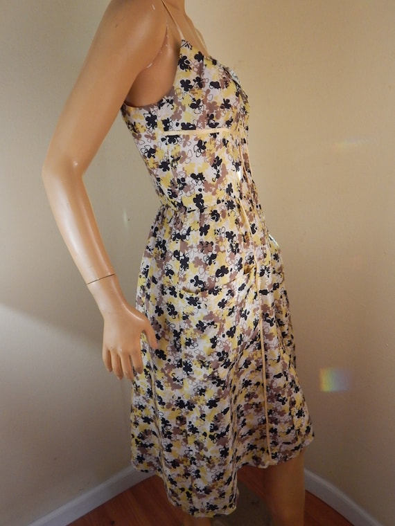 Harkham silk dress, size 6 dress, lined sundress - image 3