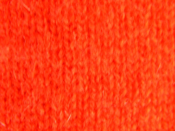 red cashmere pullover, rounded hem, small.  Bust … - image 3