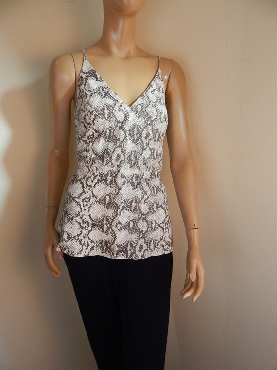 sueded snakeskin top, bailey 44 brand,  Medium tank top