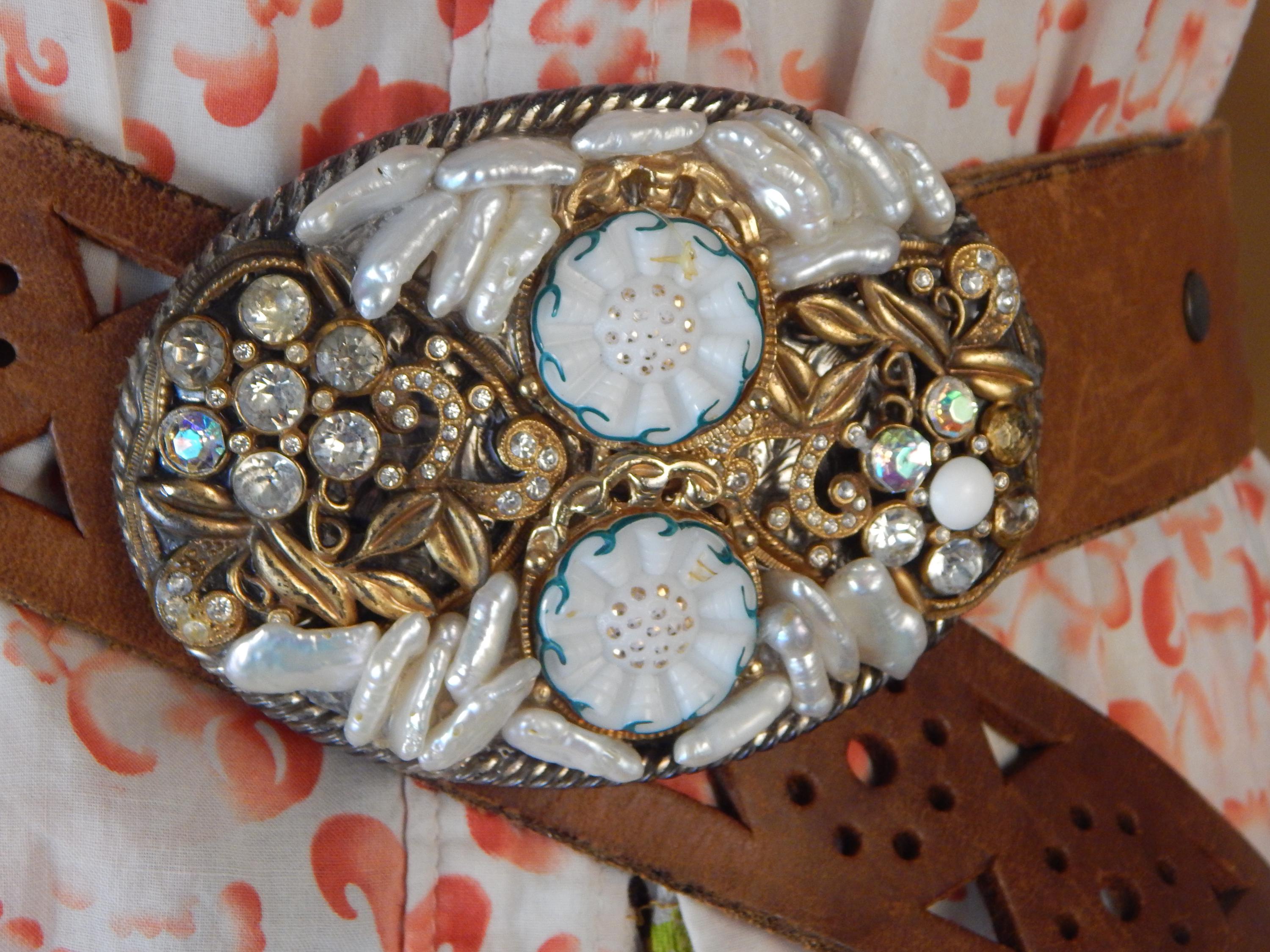 Handmade Pearl Belt - Etsy