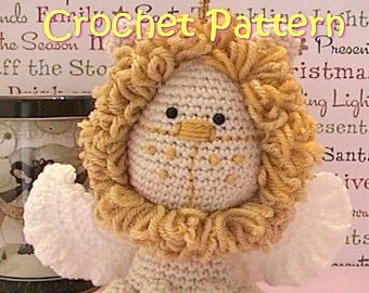 geflügelte Löwe Häkelanleitung, Amigurumi häkeln Plüsch Engel Löwe Stofftier Anleitung, sofort download