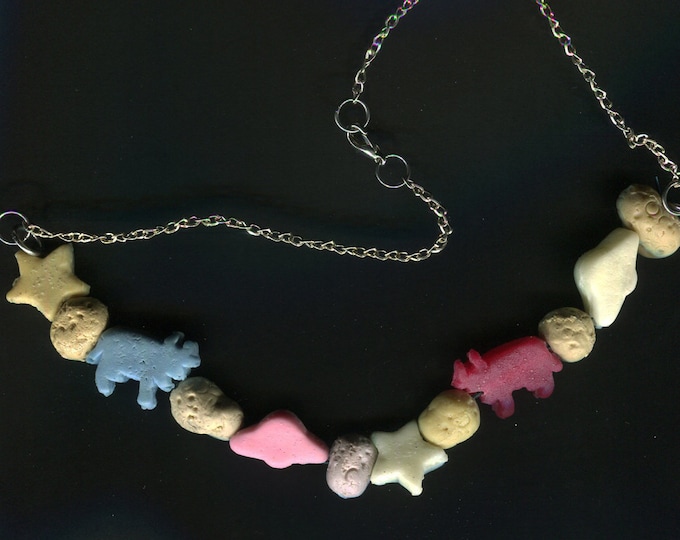 Creepy Crunch Cereal Necklace - Alien Abduction Mix 102