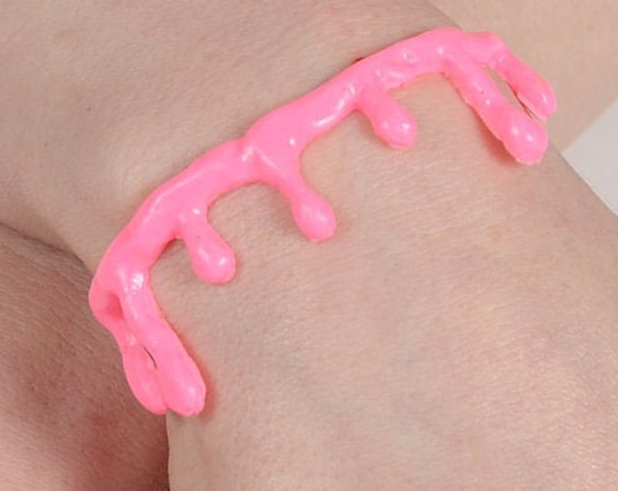 Putrid Pink Drip Bracelet