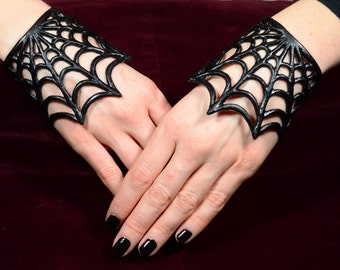 Spider Web cuff Bracelet Set of 2  .. New!