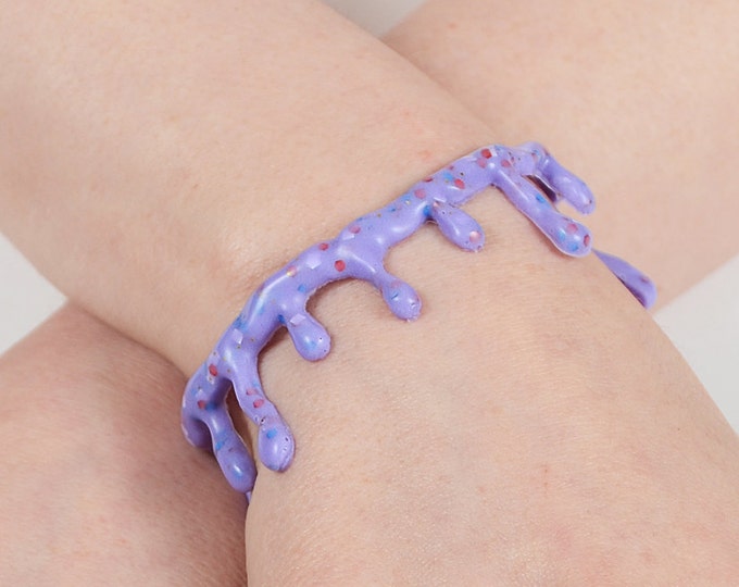 Purple  Candy  Drip Bracelet