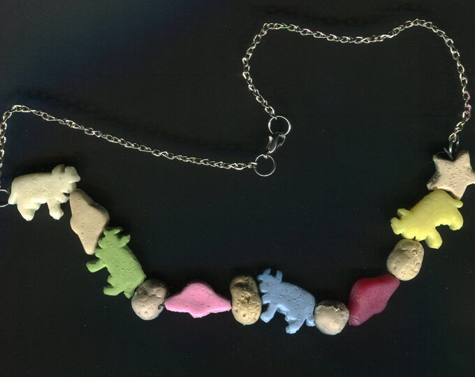 Creepy Crunch Cereal Necklace - Alien Abduction Mix 101