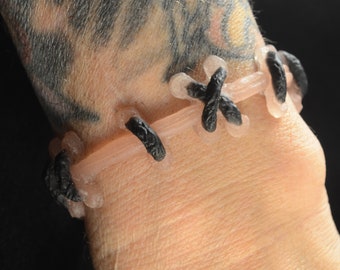 Halloween Jewelry - Flesh Natural  Stitches Bracelet  Stitch Monster