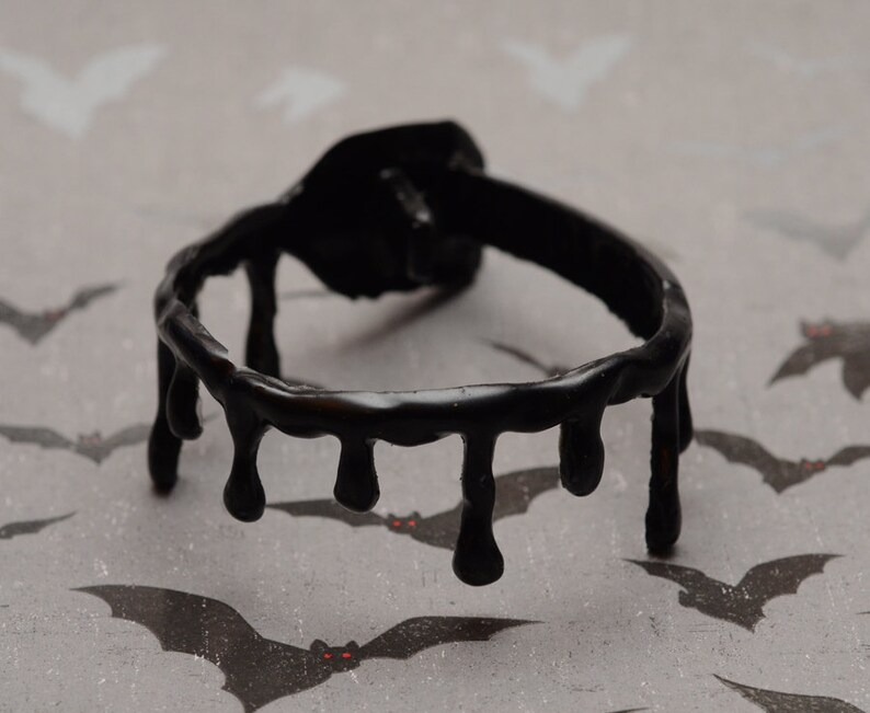 Black Drip Bracelet image 2