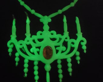 Halloween Glow in the Dark necklace