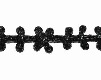 VonErickson's Black Stitch Bracelet-Extreme