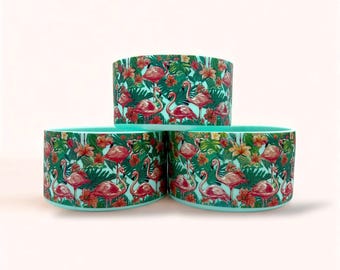 Preppy Flamingo Tumbler Boot