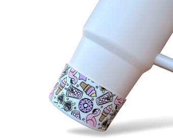 Flamingo pool side Tumbler Boot