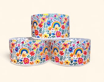 Spring flowers translucent tumbler boot