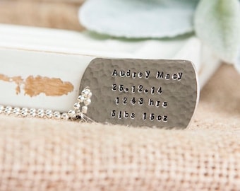 Personalised Dog Tags Sterling Silver UK Hallmarked
