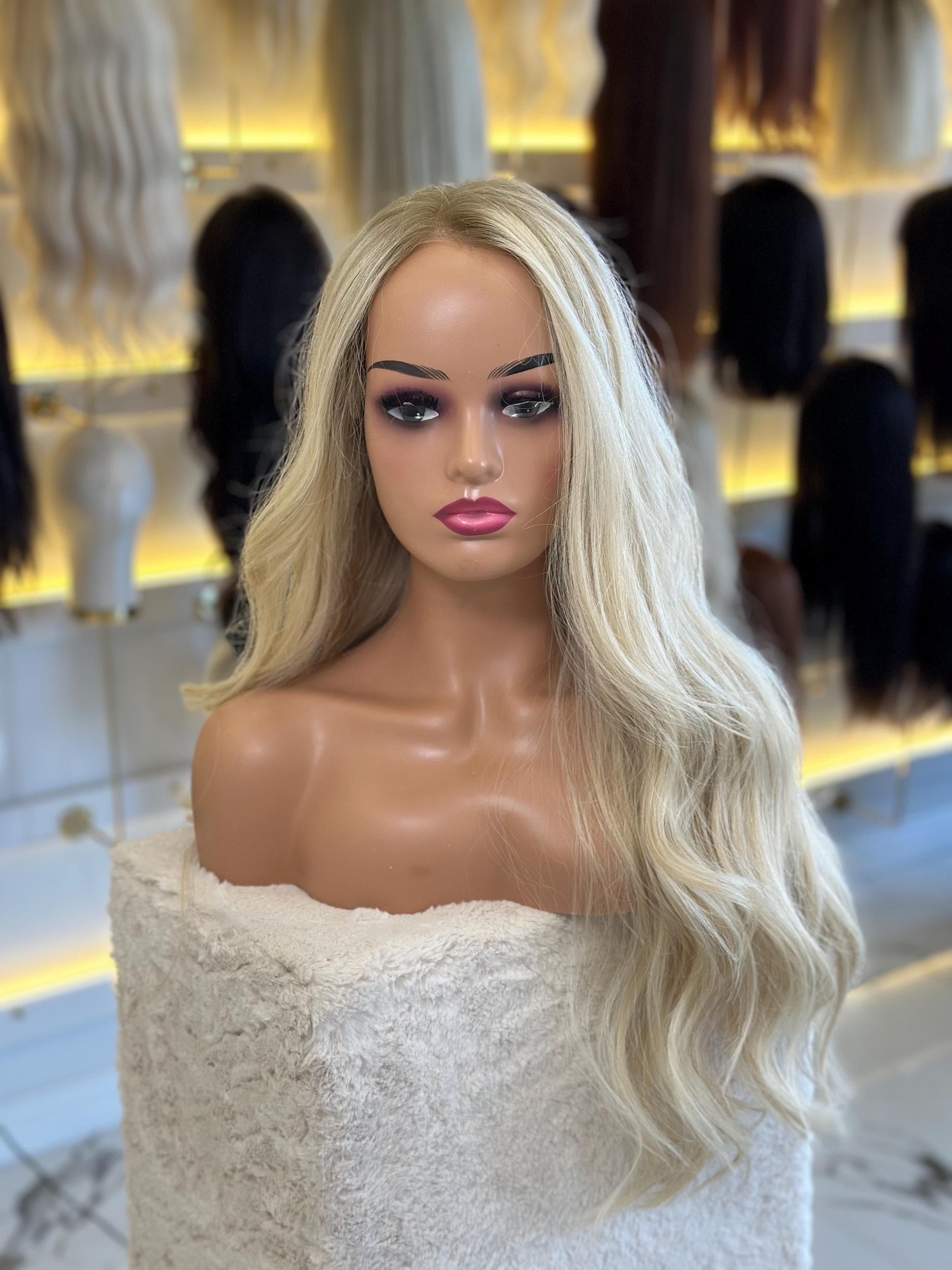 Max Volume Beauty  Wig #130 Human Hair Wig 130 Density - Etsy main image 2