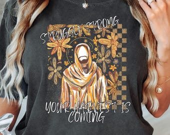 Comfortkleuren herfst christelijke shirts, herfst christendom shirt, herfst christelijk shirt, cadeau voor christen, Jezus shirt, boho christelijk shirt