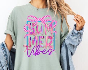 Sommer Vibes Shirt, Sommerpause Lehrer Tshirt, letzter Schultag, Ende des Jahres, Sommerferien Shirt, Schools Out Shirt, Komfortfarben
