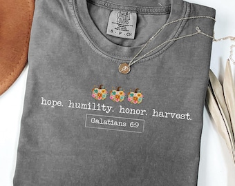 Comfortkleuren herfst christelijke shirts, herfst christendom shirt, herfst christelijk shirt, cadeau voor christen, Jezus shirt, boho christelijk shirt