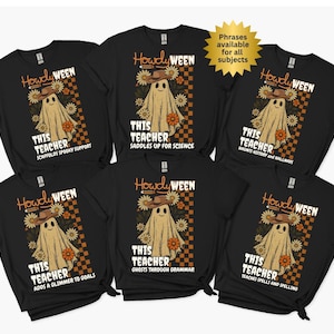 Cute Halloween Teacher Shirt, Group Halloween Shirts, Halloween Teacher Team Shirts, Ghost Teacher, Halloween Teacher Shirt, Funny Halloween