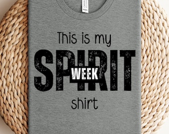 This is my spirit week shirt, teacher shirt, middle school, high school teacher, elementary teacher, teacher team, school spirit shirt